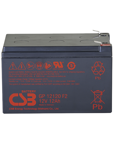 CSB GP 12120. Аккумулятор герметичный свинцово-кислотный. CSB в Абакане