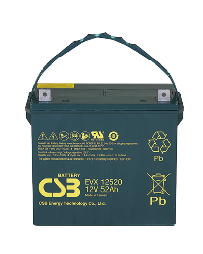 CSB EVX 12520. Аккумулятор герметичный свинцово-кислотный. CSB в Абакане