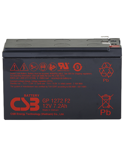 CSB GP 1272 F2. Аккумулятор герметичный свинцово-кислотный. CSB в Абакане