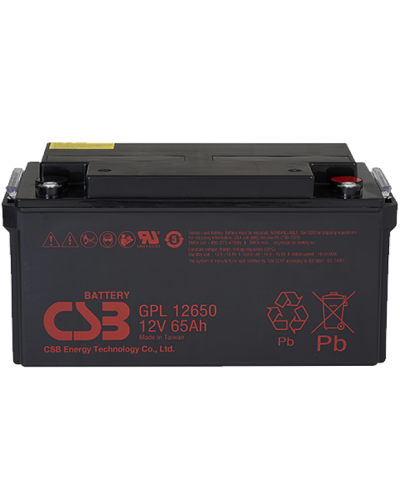 CSB GPL 12650. Аккумулятор герметичный свинцово-кислотный. CSB в Абакане