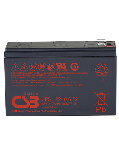 CSB UPS 122406. Аккумулятор герметичный свинцово-кислотный. CSB в Абакане