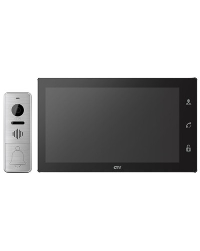 CTV-DP4106AHD B (чёрный). Комплект видеодомофона. CTV в Абакане