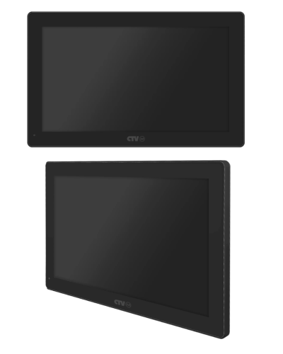 CTV-IM1030W Cloud 10 B (чёрный). Монитор домофона цветной. CTV в Абакане