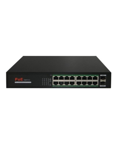 CO-SWP16GFv2. Коммутатор 16-портовый  Gigabit Ethernet с PoE. ComOnyx в Абакане