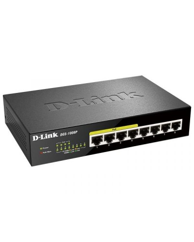 DGS-1008P/E1A. Коммутатор. D-Link в Абакане