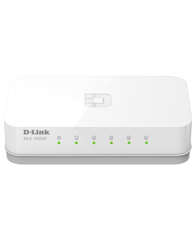 DES-1005C/B1A. Коммутатор с 5 портами 10/100Base-TX. D-Link в Абакане
