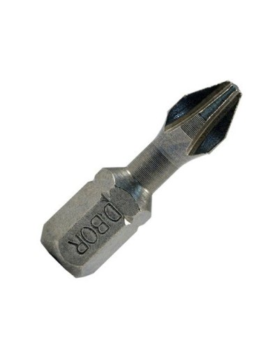 Биты Ph1x25 мм, Torsion, C 6,3 (10шт) (D-T-PH01-025-010). Биты фрезерованные. D.BOR в Абакане