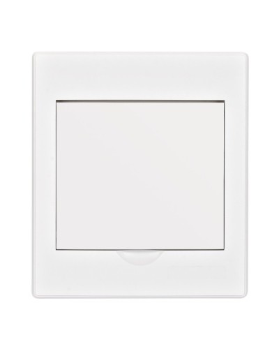 Корпус ЩРН-П 4 модуля IP41 навесной белая дверь (31084DEK). Корпус пластиковый. DEKraft в Абакане