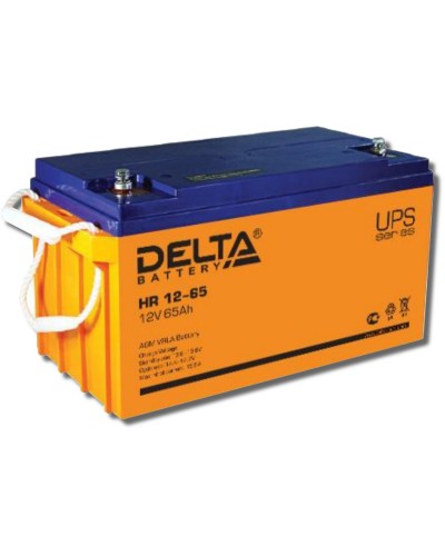 Delta HR 12-65. Аккумулятор герметичный свинцово-кислотный. Delta в Абакане