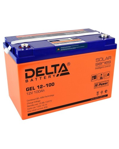 Delta GEL 12-100. Аккумулятор герметичный свинцово-кислотный. Delta в Абакане