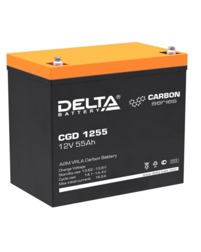 Delta CGD 1255. Аккумулятор герметичный свинцово-кислотный. Delta в Абакане