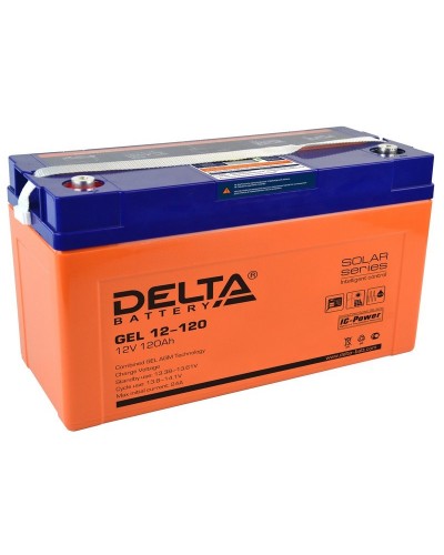 Delta GEL 12-120. Аккумулятор герметичный свинцово-кислотный. Delta в Абакане