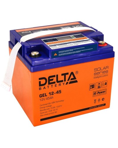 Delta GEL 12-45. Аккумулятор герметичный свинцово-кислотный. Delta в Абакане