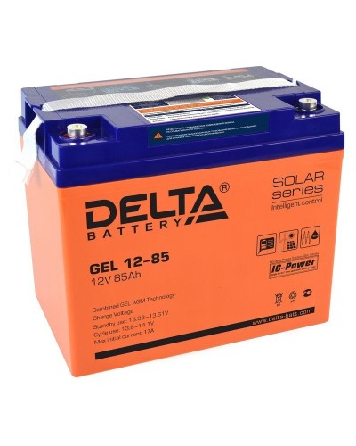 Delta GEL 12-85. Аккумулятор герметичный свинцово-кислотный. Delta в Абакане
