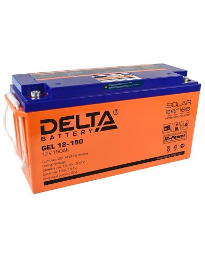 Delta GEL 12-150. Аккумулятор герметичный свинцово-кислотный. Delta в Абакане