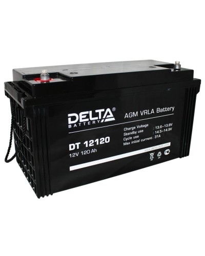 Delta DT 12120. Аккумулятор герметичный свинцово-кислотный. Delta в Абакане