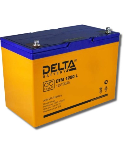 Delta DTM 1290 L. Аккумулятор герметичный свинцово-кислотный. Delta в Абакане