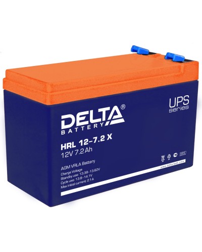 Delta HRL 12-7.2 X. Аккумулятор герметичный свинцово-кислотный. Delta в Абакане