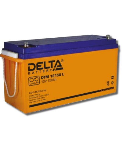 Delta DTM 12150 L. Аккумулятор герметичный свинцово-кислотный. Delta в Абакане