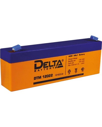 Delta DTM 12022. Аккумулятор герметичный свинцово-кислотный. Delta в Абакане