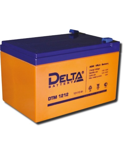 Delta DTM 1212. Аккумулятор герметичный свинцово-кислотный. Delta в Абакане