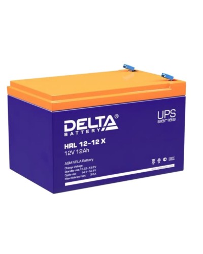 Delta HRL 12-12 X. Аккумулятор герметичный свинцово-кислотный. Delta в Абакане