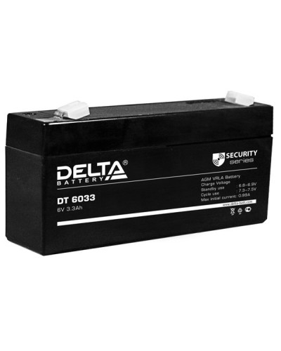Delta DT 6033 (125мм). Аккумулятор герметичный свинцово-кислотный. Delta в Абакане