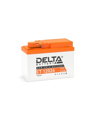 Delta CT 12026. Аккумулятор герметичный свинцово-кислотный стартерный. Delta в Абакане
