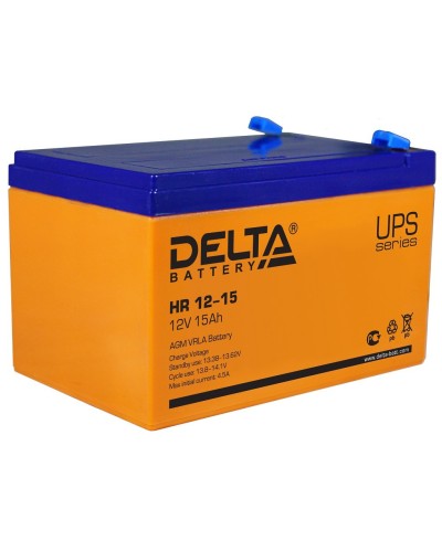Delta HR 12-15. Аккумулятор герметичный свинцово-кислотный. Delta в Абакане