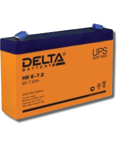 Delta HR 6-7.2. Аккумулятор герметичный свинцово-кислотный. Delta в Абакане