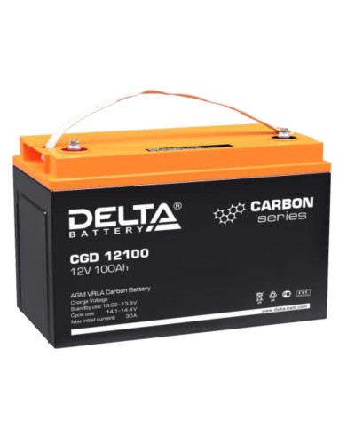 Delta CGD 12100. Аккумулятор герметичный свинцово-кислотный. Delta в Абакане