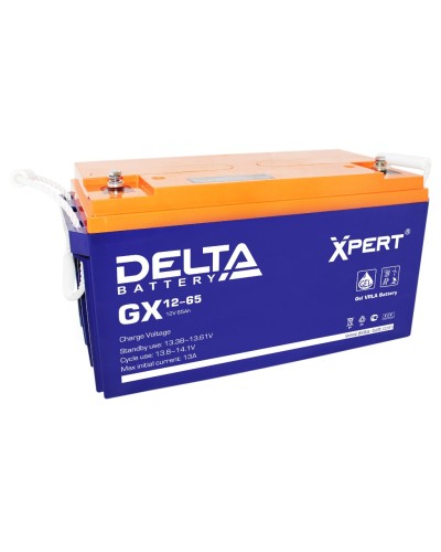 Delta GX 12-65. Аккумулятор герметичный свинцово-кислотный. Delta в Абакане