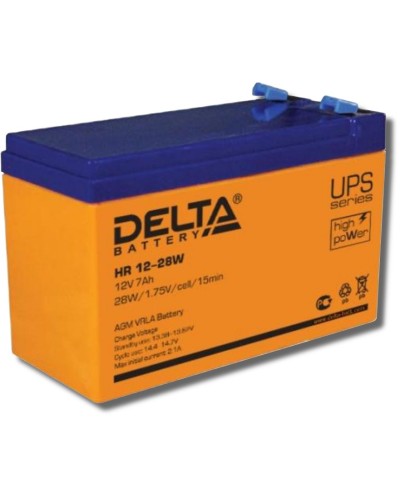 Delta HR 12-28 W. Аккумулятор герметичный свинцово-кислотный. Delta в Абакане