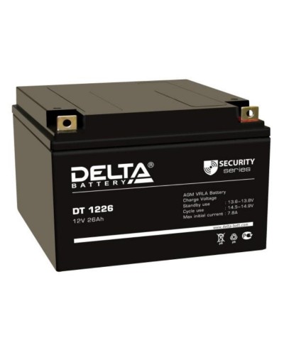 Delta DT 1226. Аккумулятор герметичный свинцово-кислотный. Delta в Абакане