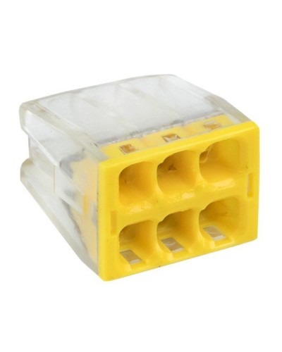 СМК 2273-246 6-проводная PROxima (plc-smk-2273-246). Строительно-монтажная клемма с пастой. EKF в Абакане