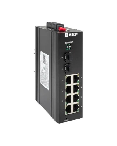 TSX-ML2-2GX/SFP-8GT. Промышленный управляемый коммутатор. EKF в Абакане