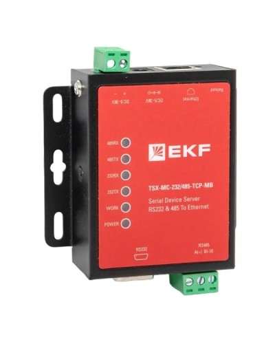 TSX-MC-232/485-TCP-MB. Преобразователь RS-232/485 в Ethernet. EKF в Абакане