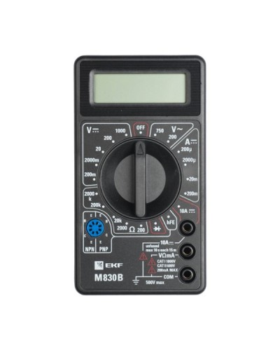 Мультиметр цифровой M830B Master (In-180701-bm830B). Мультиметр цифровой. EKF в Абакане