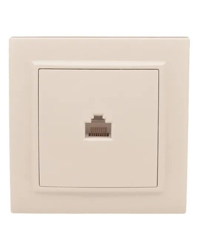 Минск Розетка RJ-45 1-мест. СП (ERK01-035-20). Розетка RJ-45 1-мест. СП. EKF в Абакане