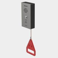 CFT-200RL. Вызывная панель со шнуром для экстренного вызова и функцией управления внешним световым оповещателем. EMSOK