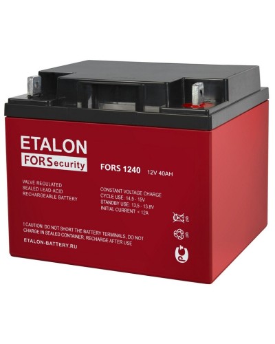 ETALON FORS 1240. Аккумулятор герметичный свинцово-кислотный. ETALON в Абакане