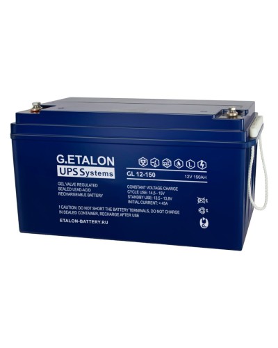 G.ETALON GL 12-150. Аккумулятор герметичный свинцово-кислотный. ETALON в Абакане