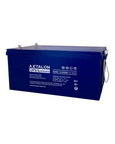 A.ETALON AHRX 12-820W (120). Аккумулятор герметичный свинцово-кислотный. ETALON в Абакане