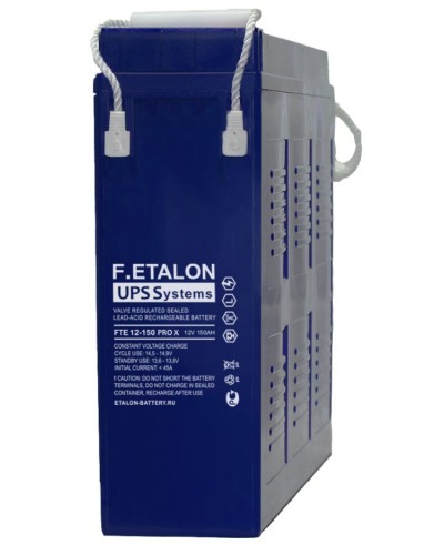 F.ETALON FTE 12-150 PRO X. Аккумулятор герметичный свинцово-кислотный. ETALON в Абакане