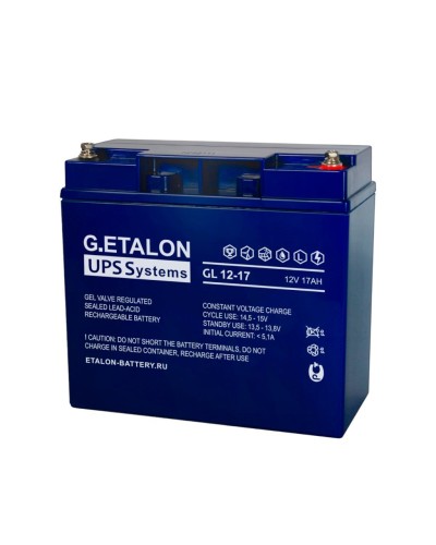 G.ETALON GL 12-17. Аккумулятор герметичный свинцово-кислотный. ETALON в Абакане