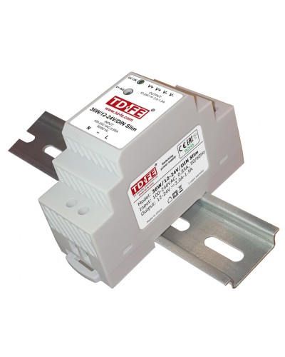 36W/12-24V/DIN Slim. Источник вторичного электропитания. FARADAY в Абакане