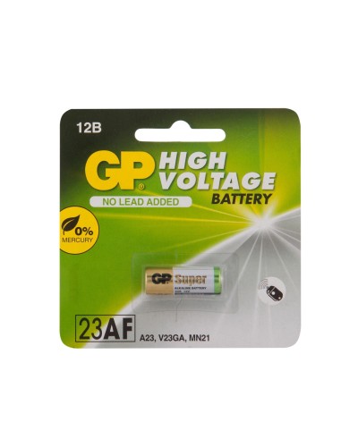 GP 23AF (GP 23AFRA-2F1), БЛИСТЕР. Высоковольтная батарейка 12В. GP Batteries в Абакане