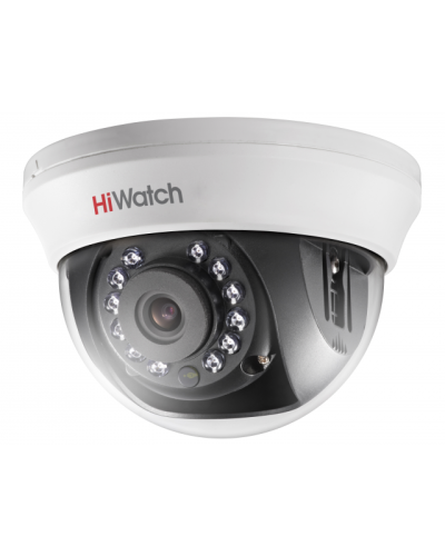 DS-T591(C) (3.6 mm). Бюджетная видеокамера мультиформатная купольная. HiWatch в Абакане