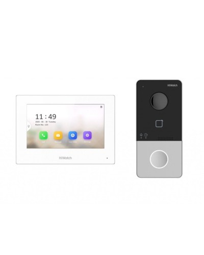 DS-D100IKWF(B). Комплект IP-видеодомофона. HiWatch в Абакане