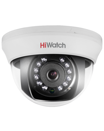 DS-T101 (2.8mm). Бюджетная видеокамера TVI купольная. HiWatch в Абакане